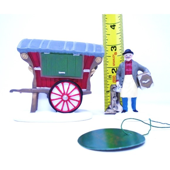 Heritage Village Collection Dept. 56 "Town Tinker" #5646-4 Set of 2 - Picture 12 of 14